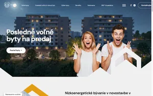 2 Duby Považská — ukážka webu